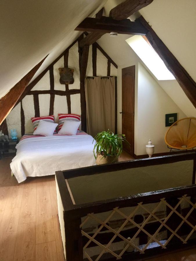 Les Glycines De Bougy Bed and Breakfast Buitenkant foto